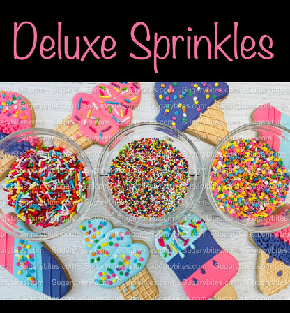Ice Cream Cookie Decorating Kit, Sweet Treat DIY Cookie Decorating Kit, Zoom Party Favors, **INCLUDES 24 ITEMS**