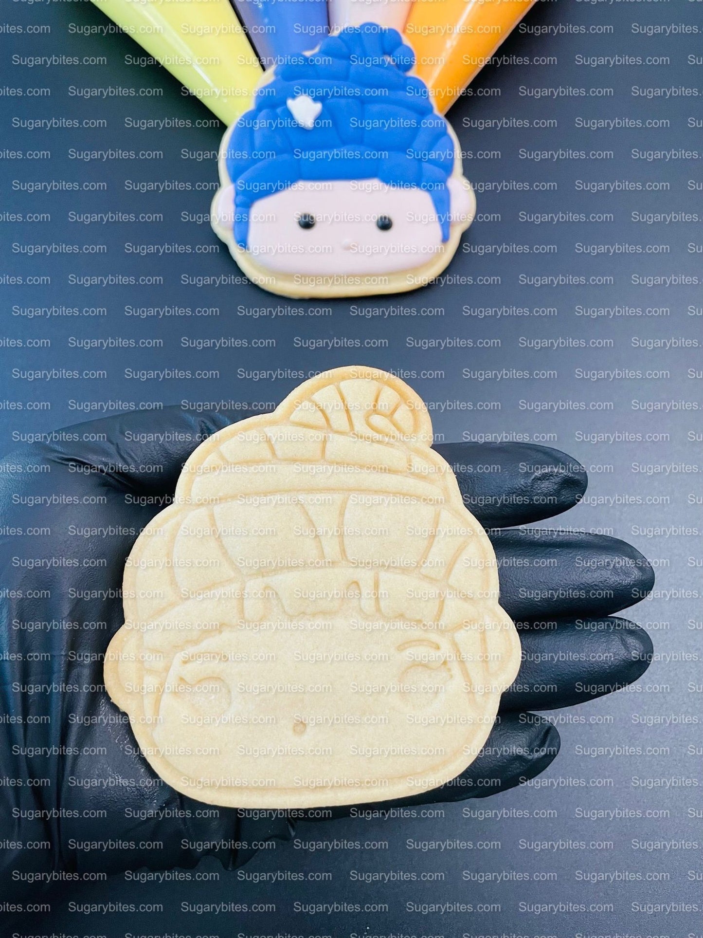 Halloween Cookie Decorating Kit, DIY Cookie Kit, (Large Cookies) ***INCLUDES 24 ITEMS*** With 4 Icing Bags & 3 Deluxe Sprinkle!