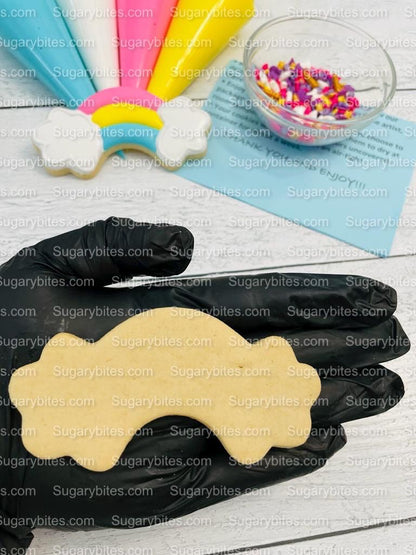 Unicorn Cookie Decorating Kit, DIY Unicorn Sugar Cookie Decorating Kit, **INCLUDES 25 ITEMS**, (Large Cookies)… with Free Bonus!!!….. FREE BONUS!!