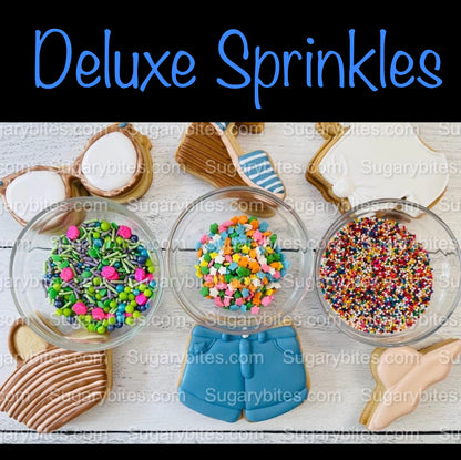 Summer Cookie Decorating Kit, Summer DIY Decorating Cookies Kit, (Large Cookies), **INCLUDES 24 ITEMS**