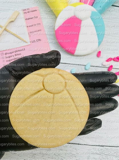 Pink Cookie Decorating Kit, Doll DIY Sugar Cookie Decorating Kit, **INCLUDES 24 ITEMS**, (Large Cookies)!