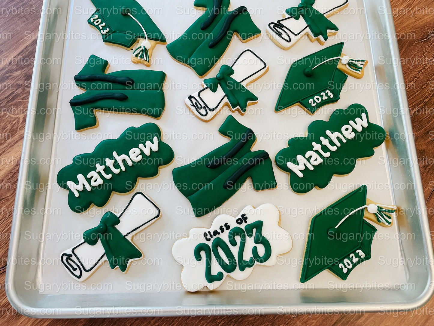 Graduation Cookies, Graduation Party, (Large Cookies), includes 12 decorated cookies!