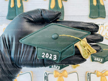 Load image into Gallery viewer, Graduation Cookies, Graduation Party, (Large Cookies), includes 12 decorated cookies!
