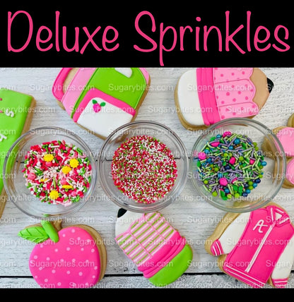 Back to school Cookies, Doll Cookies, Teacher’s appreciation cookies, Doll DIY Cookie Decorating Kit, **INCLUDES 24 ITEMS**, (Large Cookies)