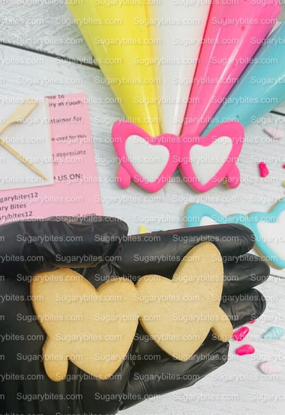 Pink Cookie Decorating Kit, Doll DIY Sugar Cookie Decorating Kit, **INCLUDES 24 ITEMS**, (Large Cookies)!