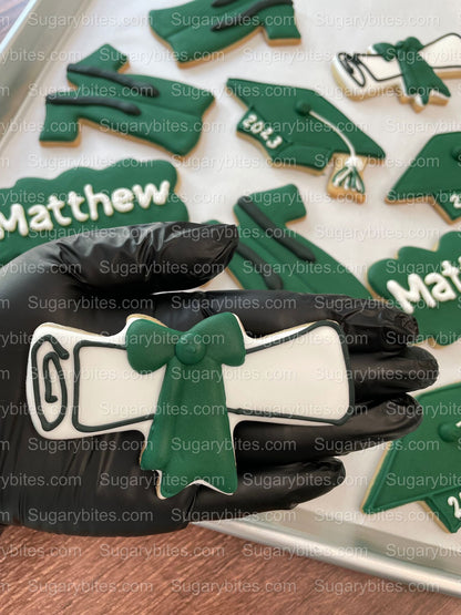Graduation Cookies, Graduation Party, (Large Cookies), includes 12 decorated cookies!
